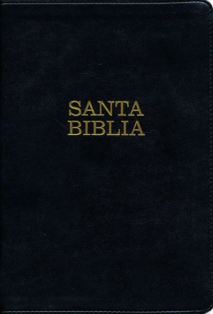 Biblia grande. Letra súper gigante. Imitación piel. Negro - NTV