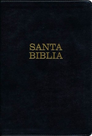 Biblia grande. Letra súper gigante. Imitación piel. Negro. Índice - NTV