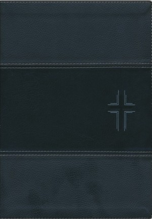 Biblia del diario vivir. Letra grande. 2 tonos. Negro/ónice. Índice - NTV