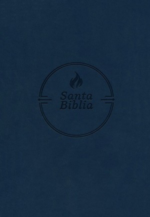 Biblia grande. Letra grande. Ultrafina. Imitación piel. Gris. Cremallera. Índice - RVR60