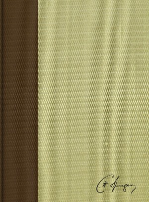 Biblia de estudio Spurgeon. Tapa dura entelada. Marrón/ocre - RVR60