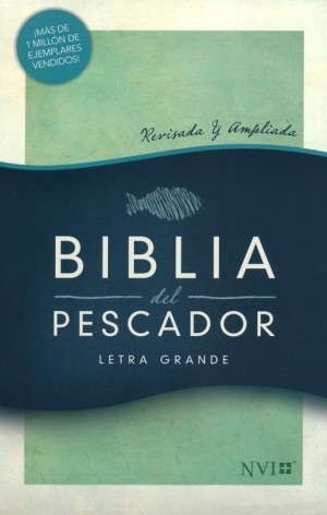 Biblia del pescador. Letra grande. Imitación piel. Verde - NVI