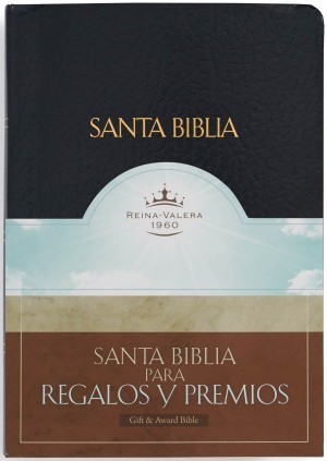 Biblia de regalos y premios. Imitación piel. Negro - RVR60