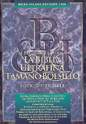 Biblia bolsillo. Ultrafina. Piel especial. Rojizo. Índice - RVR60