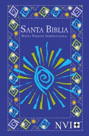 Biblia evangelística. Rústica. Azul fiesta - NVI