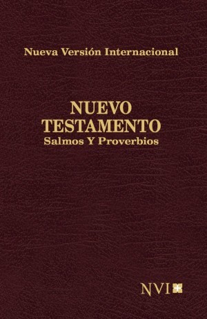 Nuevo Testamento con Salmos y Proverbios. Bolsillo. Rústica. Rojo - NVI