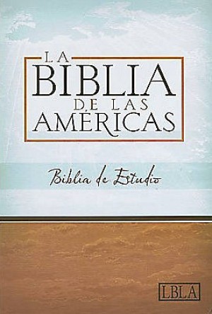 LBLA Biblia de Estudio, tapa dura