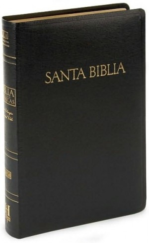 Biblia bilíngüe. Piel especial. Negro. Índice - LBLA/NASB