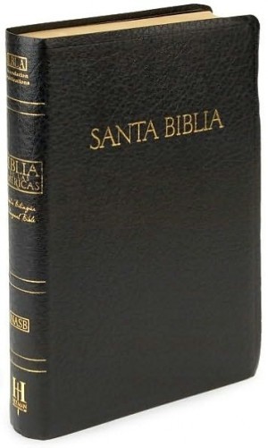 Biblia bilíngüe. Imitación piel. Negro - LBLA/NASB