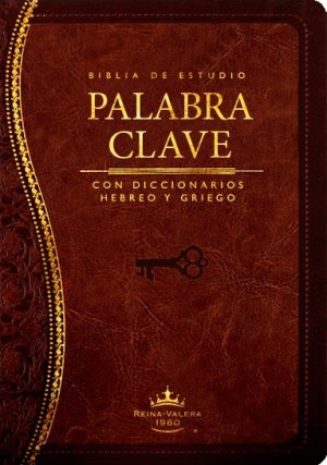 Biblia de estudio Palabra clave. 2 tonos. Marrón - RVR60