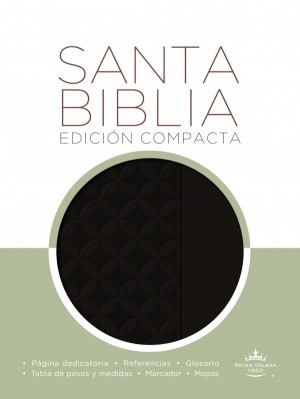 Biblia compacta. 2 tonos. Negro - RVR60