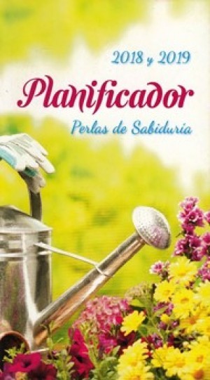 Planificador perlas de sabiduría 2018 y 2019. Regadera