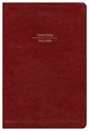 Biblia bilingüe. Imitación piel. Marrón - RVR60/ESV