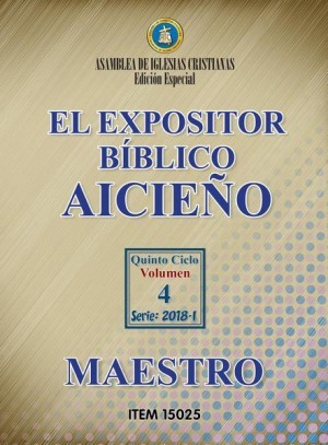 Expositor bíblico. Maestro. Aicieño