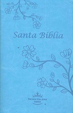 Biblia manual. Fina. 2 tonos. Azul. Índice - RVR60