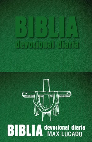 Biblia devocional diaria. 2 tonos. Verde - RVR60