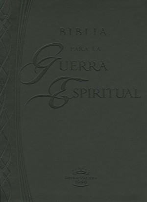 Biblia para la guerra espiritual. 2 tonos. Negro. Índice - RVR60