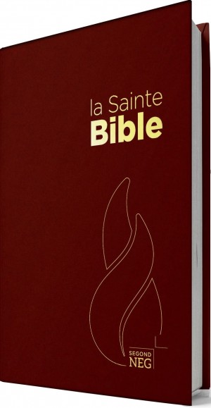 Biblia en Frances. La Sainte Bible. Tapa dura. Marrón (Francés)