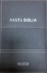 Biblia RVR2020. Letra Grande. Manual. Imit. Piel Gris Concord.