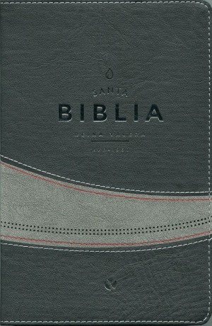 Biblia RVR065c. 2 tonos. Gris/negro - RVR60