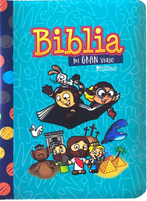 Biblia Mi gran viaje. 2 tonos. Turquesa. Cremallera - RVR60