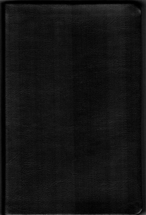 Biblia manual. Letra grande. Piel genuína. Negro - RVR60