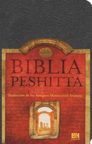 Biblia Peshitta. Imitación piel. Negro. Índice - Trad. Arameo