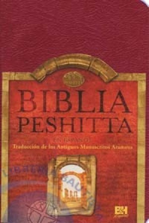 Biblia Peshitta. Imitación piel. Rojizo - Trad. Arameo