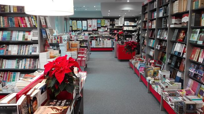 Vista de la libreria de Madrid