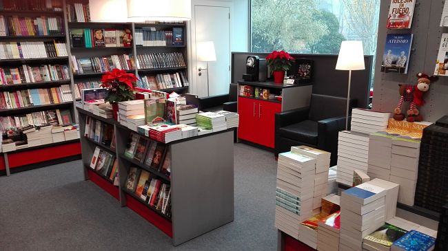 Vista de la libreria de Madrid